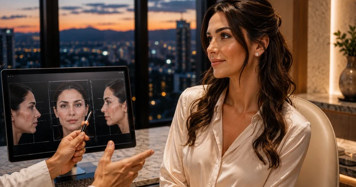 Análise facial antes da rinoplastia: como a face orienta o planejamento