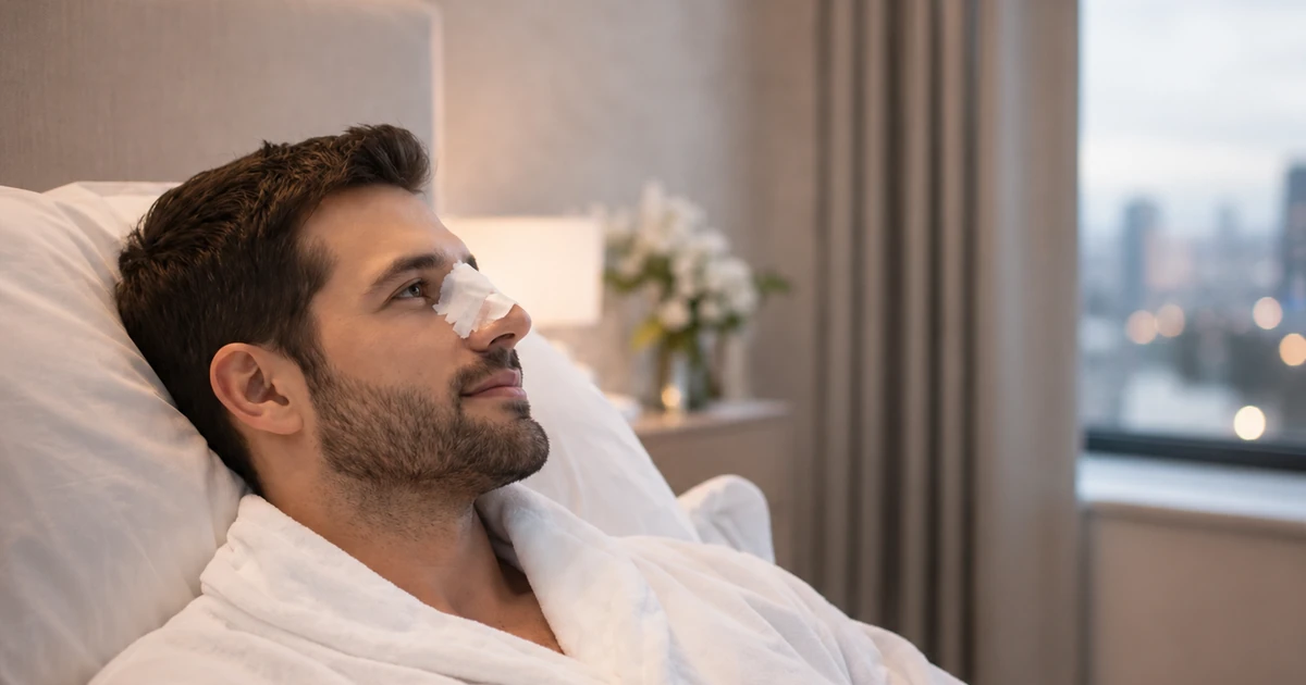Pós-operatório da rinoplastia: as fases da recuperação