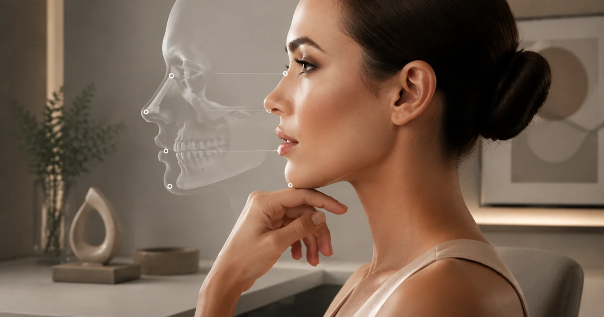 Mentoplastia e rinoplastia avaliadas em análise de perfil facial